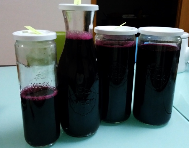 赤紫蘇ジュース レシピ（濃縮用）といろいろ 天然生活はじめました